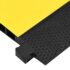 vidaXL Cable Protector Ramp with 2 Channels 100 cm Rubber - Image 5