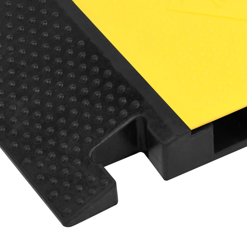 8720286365335_g_en_hd_5 vidaXL Cable Protector Ramp with 2 Channels 100 cm Rubber - Image 6