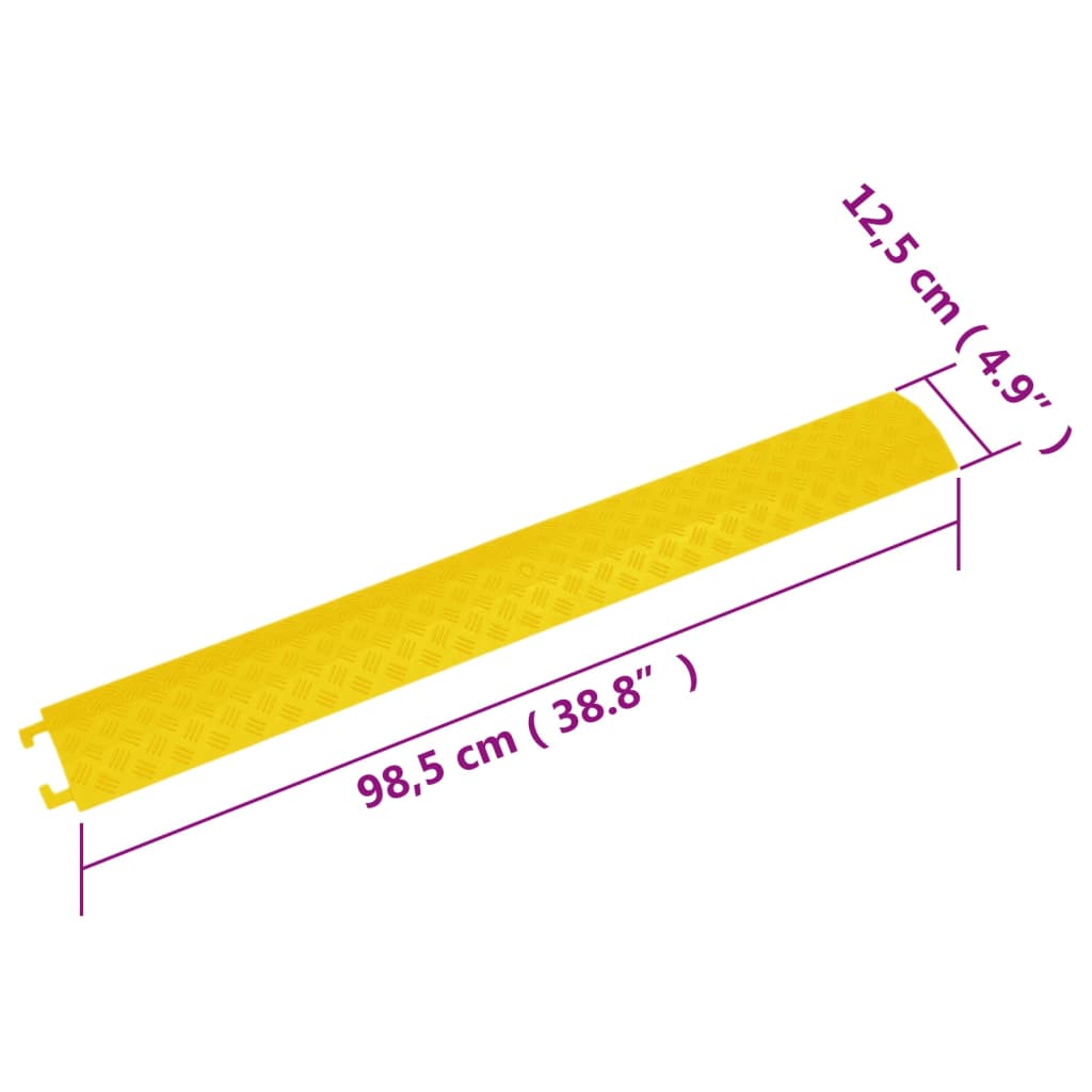 8720286365359_g_en_hd_5 vidaXL Cable Protector Ramps 4 pcs 98.5 cm Yellow - Image 6