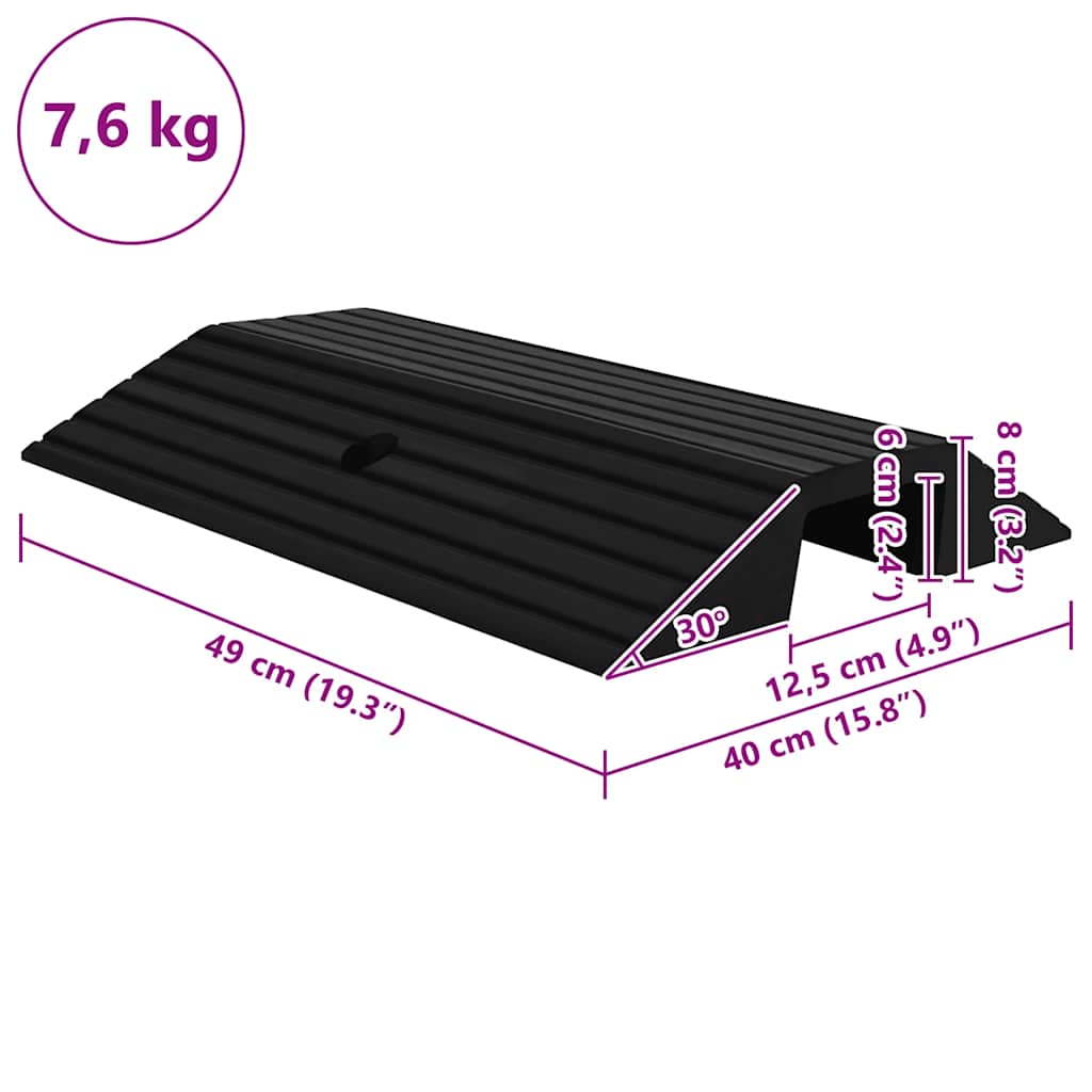 8720286365427_g_en_hd_6 vidaXL Bridge Threshold Ramp 49x40x8 cm Rubber - Image 7