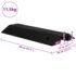 vidaXL Bridge Threshold Ramp 80x40x8 cm Rubber - Image 7