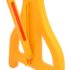 vidaXL Folding Traffic Barrier Yellow and Black 250x38x96 cm - Image 7