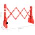 vidaXL Folding Traffic Barrier Red 210x50x105 cm - Image 11