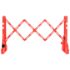 vidaXL Folding Traffic Barrier Red 210x50x105 cm - Image 3