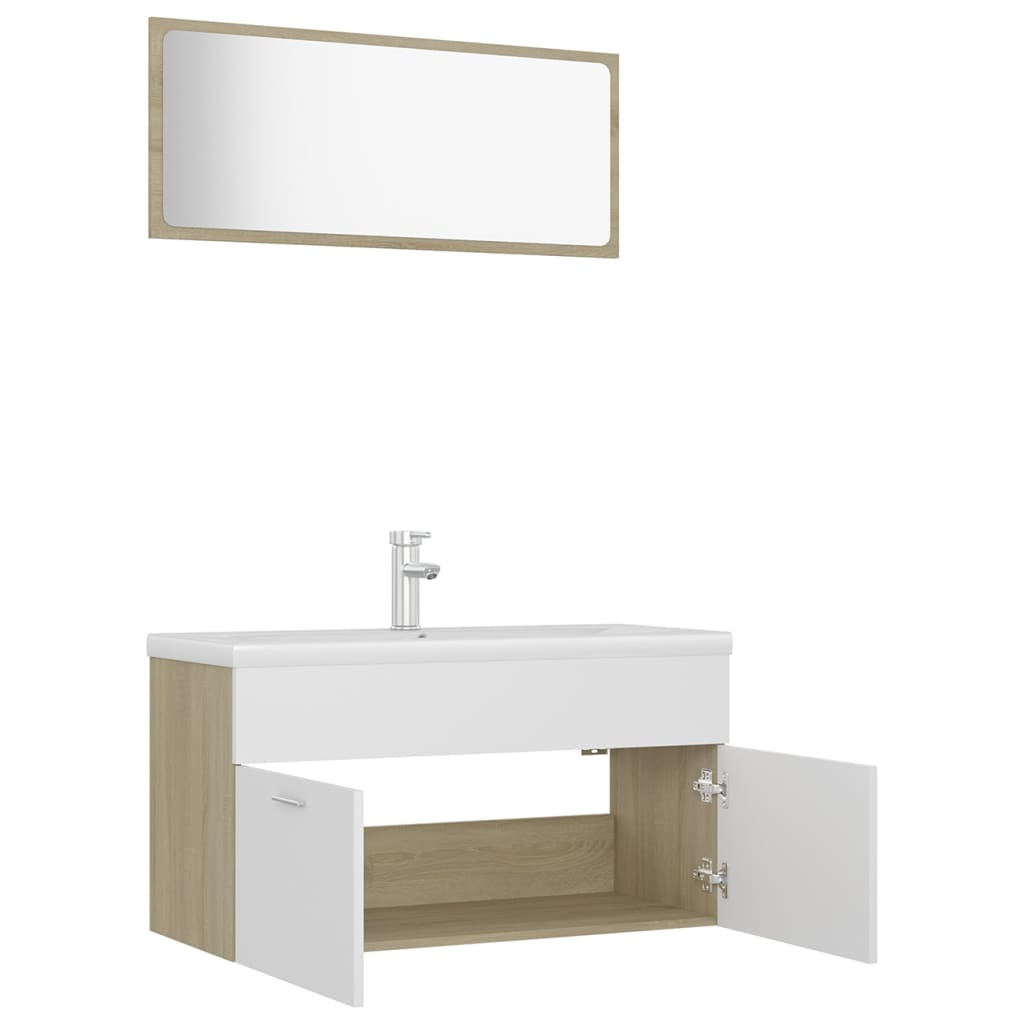 8720286371282_g_en_hd_5 vidaXL Bathroom Furniture Set White and Sonoma Oak Engineered Wood - Image 7