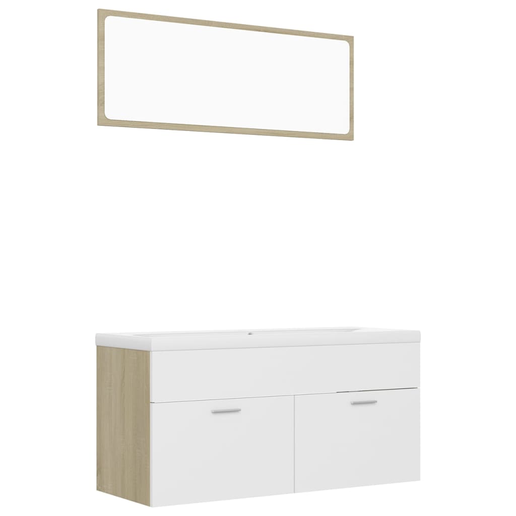 8720286371374_a_en_hd_1 vidaXL Bathroom Furniture Set White and Sonoma Oak Engineered Wood - Image 2
