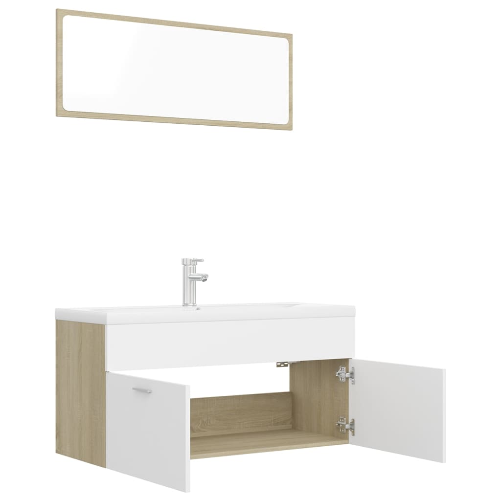 8720286371374_g_en_hd_5 vidaXL Bathroom Furniture Set White and Sonoma Oak Engineered Wood - Image 7