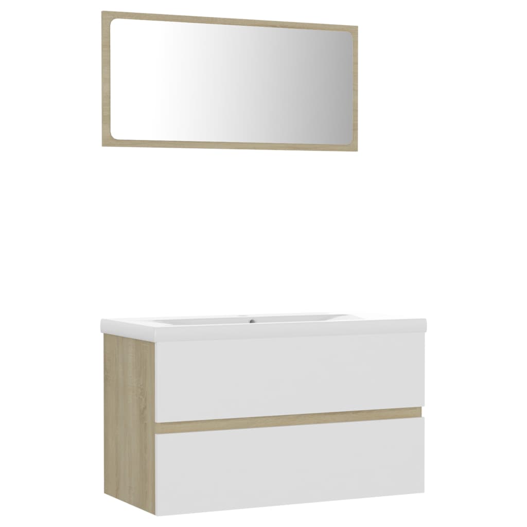 8720286378397_a_en_hd_1 vidaXL Bathroom Furniture Set White and Sonoma Oak Engineered Wood - Image 2
