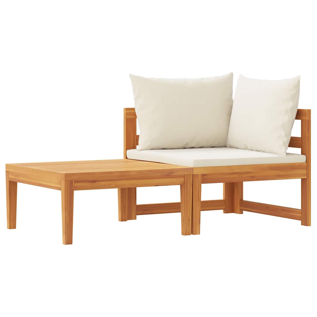 8720286380291_a_en_hd_1 vidaXL 2 Piece Garden Lounge Set with Cream White Cushions Acacia Wood - Image 2