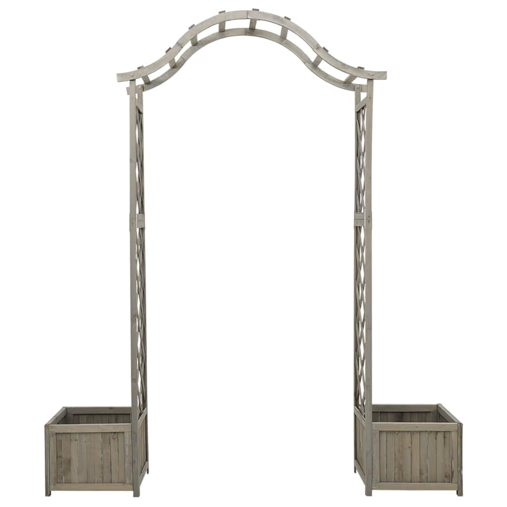 8720286380703_g_en_hd_2 vidaXL Garden Pergola with Planter Grey Solid Firwood - Image 4