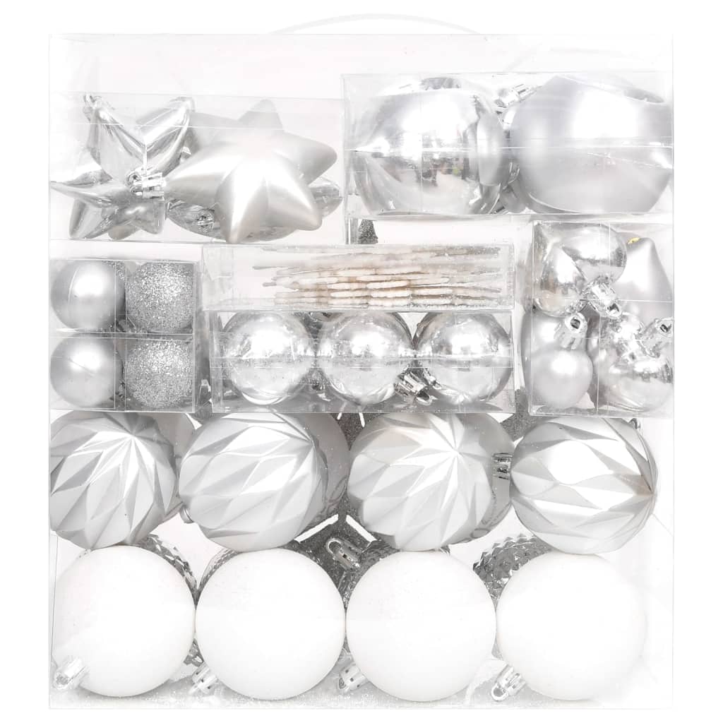 8720286380758_g_en_hd_2 vidaXL 70 Piece Christmas Bauble Set Silver and White - Image 3