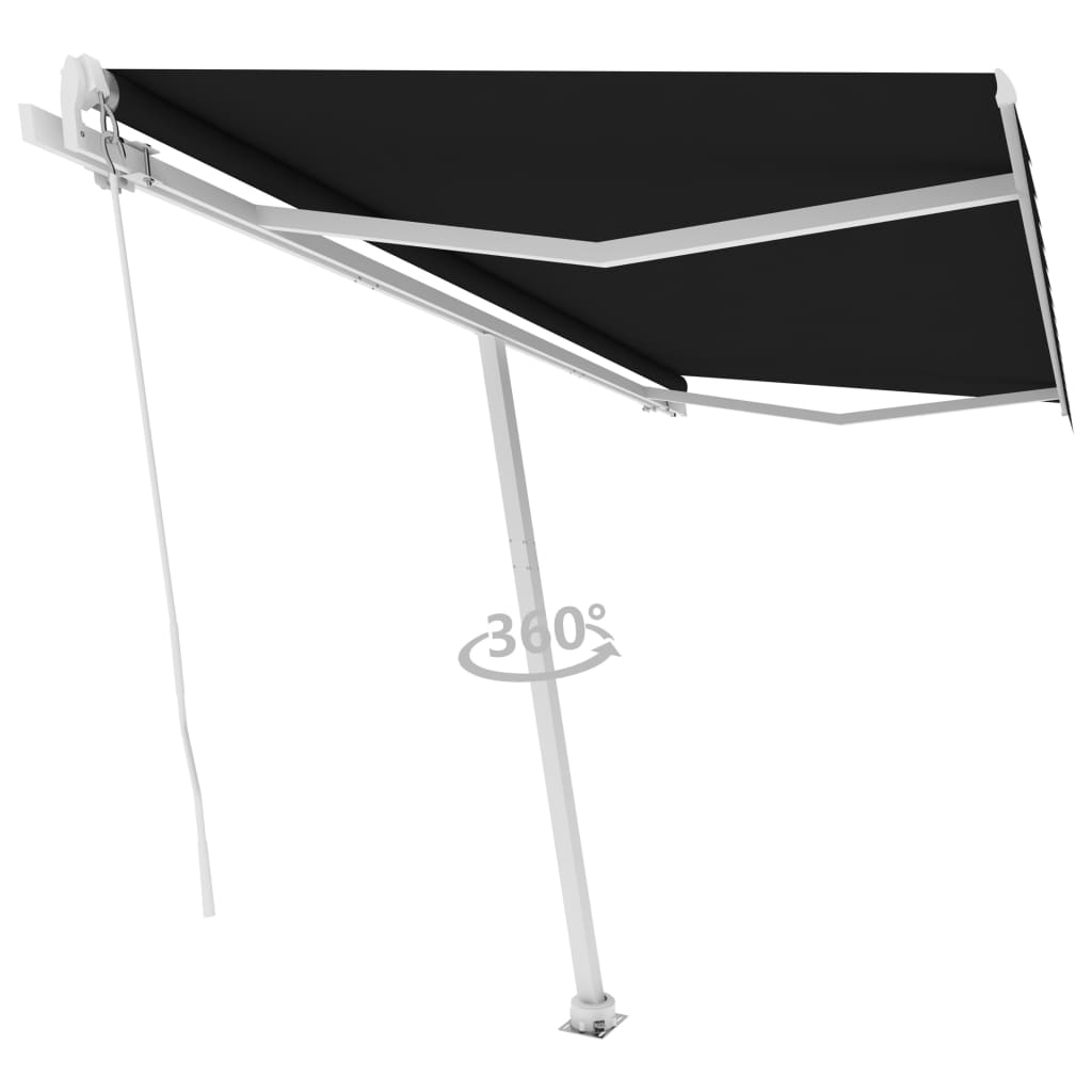 8720286398630_g_en_hd_1 vidaXL Freestanding Manual Retractable Awning 400x300 cm Anthracite - Image 3