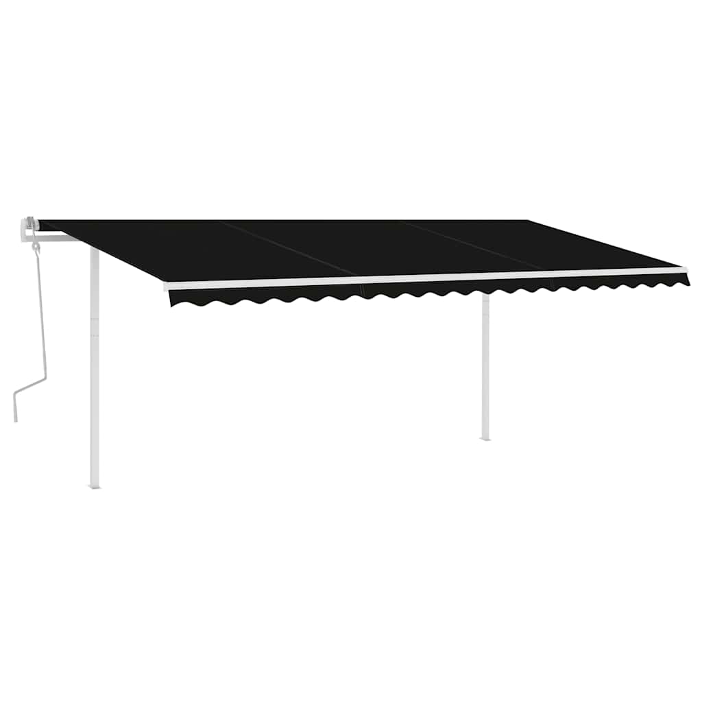 8720286403037_g_en_hd_1 vidaXL Manual Retractable Awning with Posts 5x3 m Anthracite - Image 2