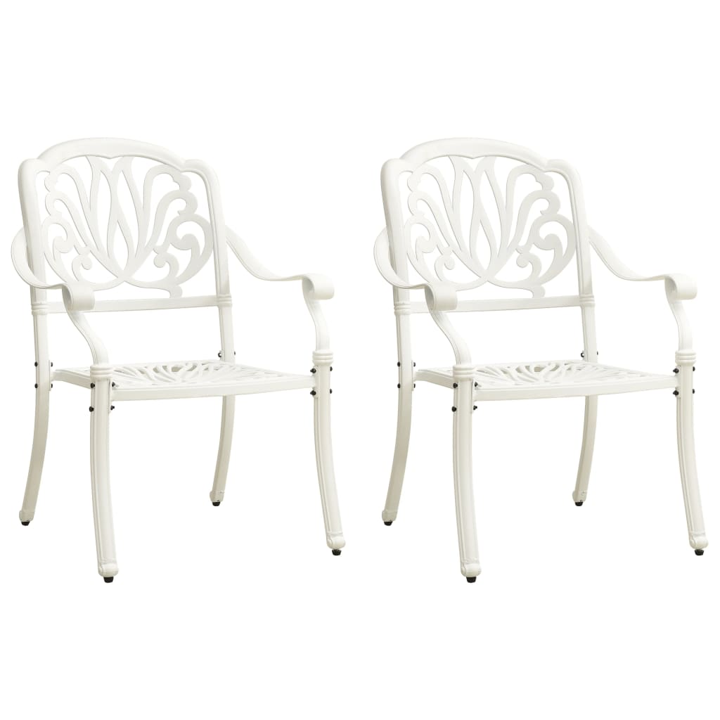 8720286406342_g_en_hd_1 vidaXL 3 Piece Bistro Set Cast Aluminium White - Image 3