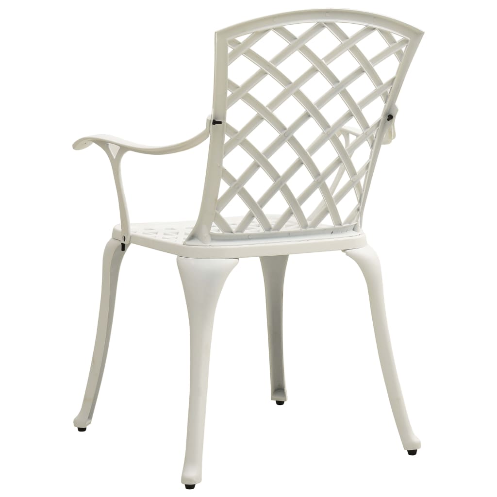 8720286406403_g_en_hd_5 vidaXL 3 Piece Bistro Set Cast Aluminium White - Image 7