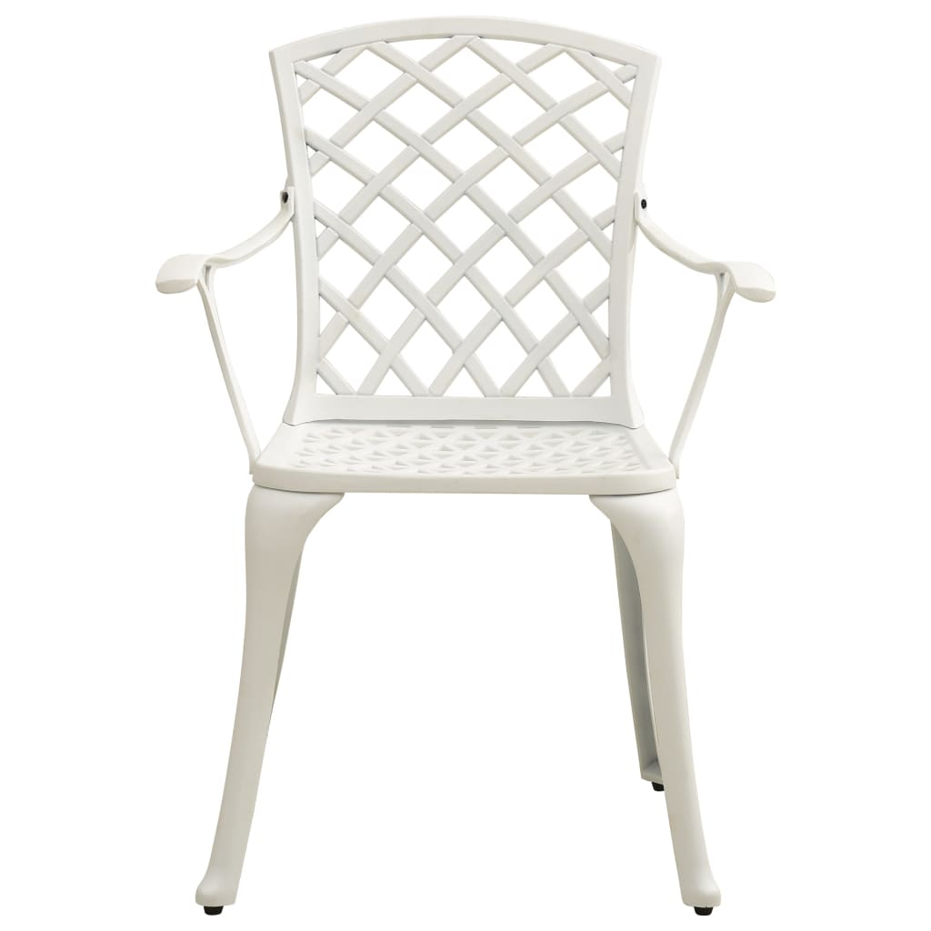8720286406434_g_en_hd_3 vidaXL 3 Piece Bistro Set Cast Aluminium White - Image 5