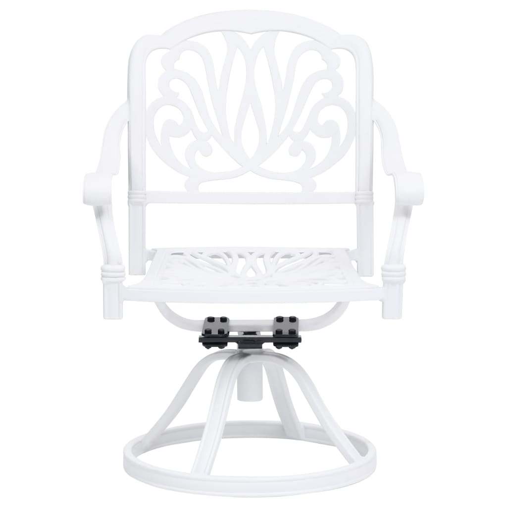 8720286406465_g_en_hd_3 vidaXL 3 Piece Bistro Set Cast Aluminium White - Image 5