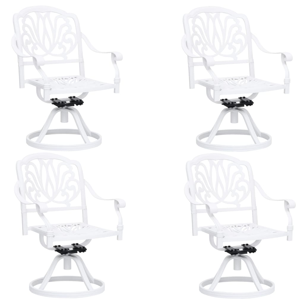 8720286406762_g_en_hd_1 vidaXL 5 Piece Bistro Set Cast Aluminium White - Image 3