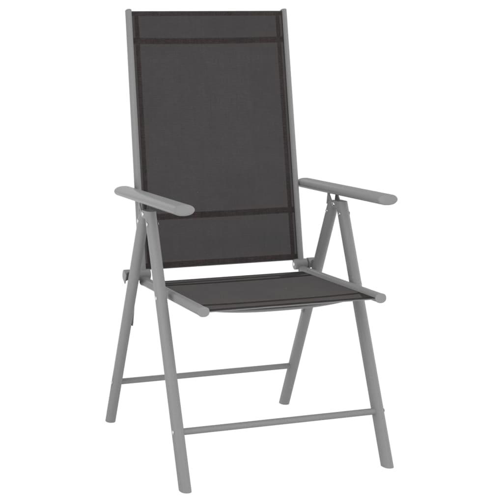 8720286407011_g_en_hd_1 vidaXL 10 Piece Garden Dining Set Black and Silver - Image 2