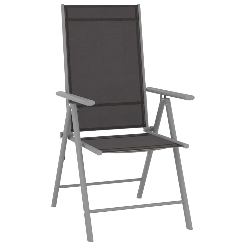8720286407127_g_en_hd_2 vidaXL 5 Piece Garden Dining Set Aluminium and Textilene Silver - Image 3