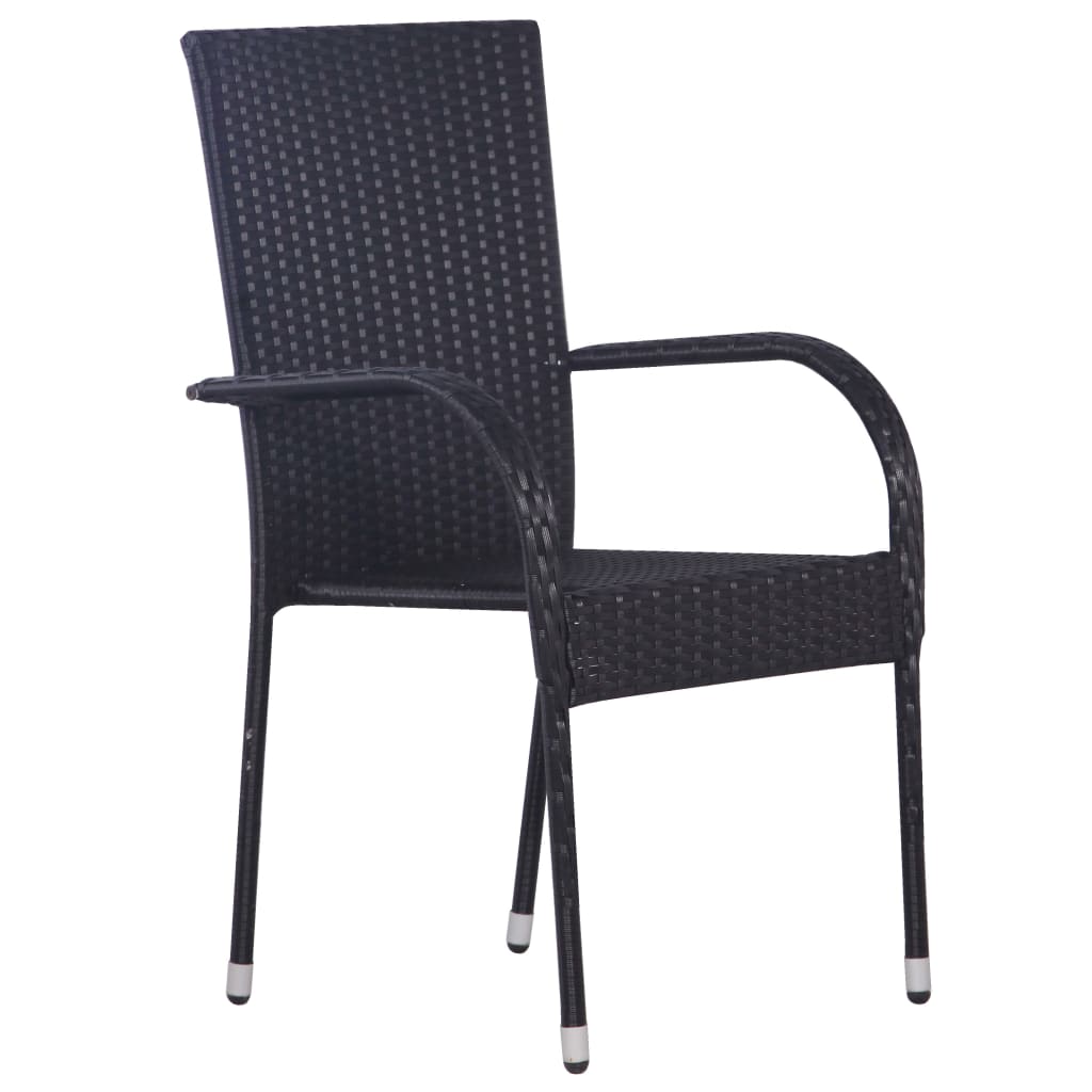 8720286411162_g_en_hd_4 vidaXL 5 Piece Garden Dining Set Black - Image 5