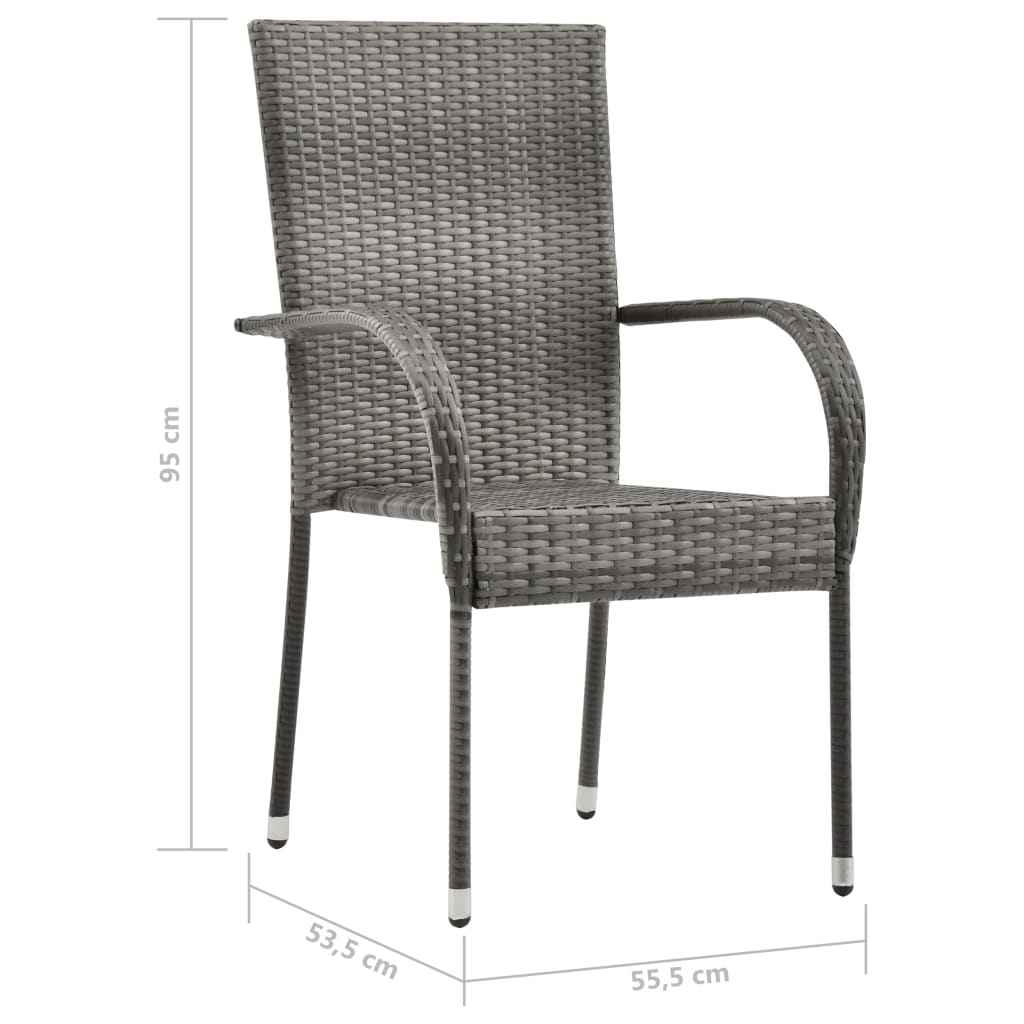 8720286411179_g_en_hd_8 vidaXL 5 Piece Garden Dining Set Grey - Image 9