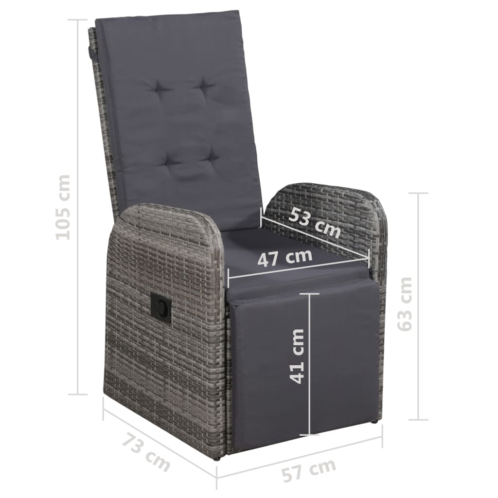 8720286411414_g_en_hd_9 vidaXL 5 Piece Garden Dining Set Grey - Image 10
