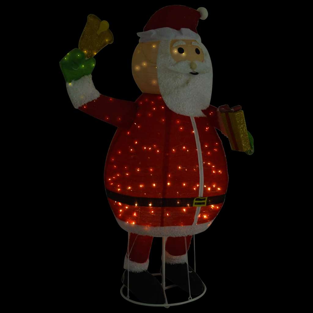 8720286414545_a_en_hd_1 vidaXL Decorative Christmas Santa Claus Figure LED Luxury Fabric 180 cm - Image 2