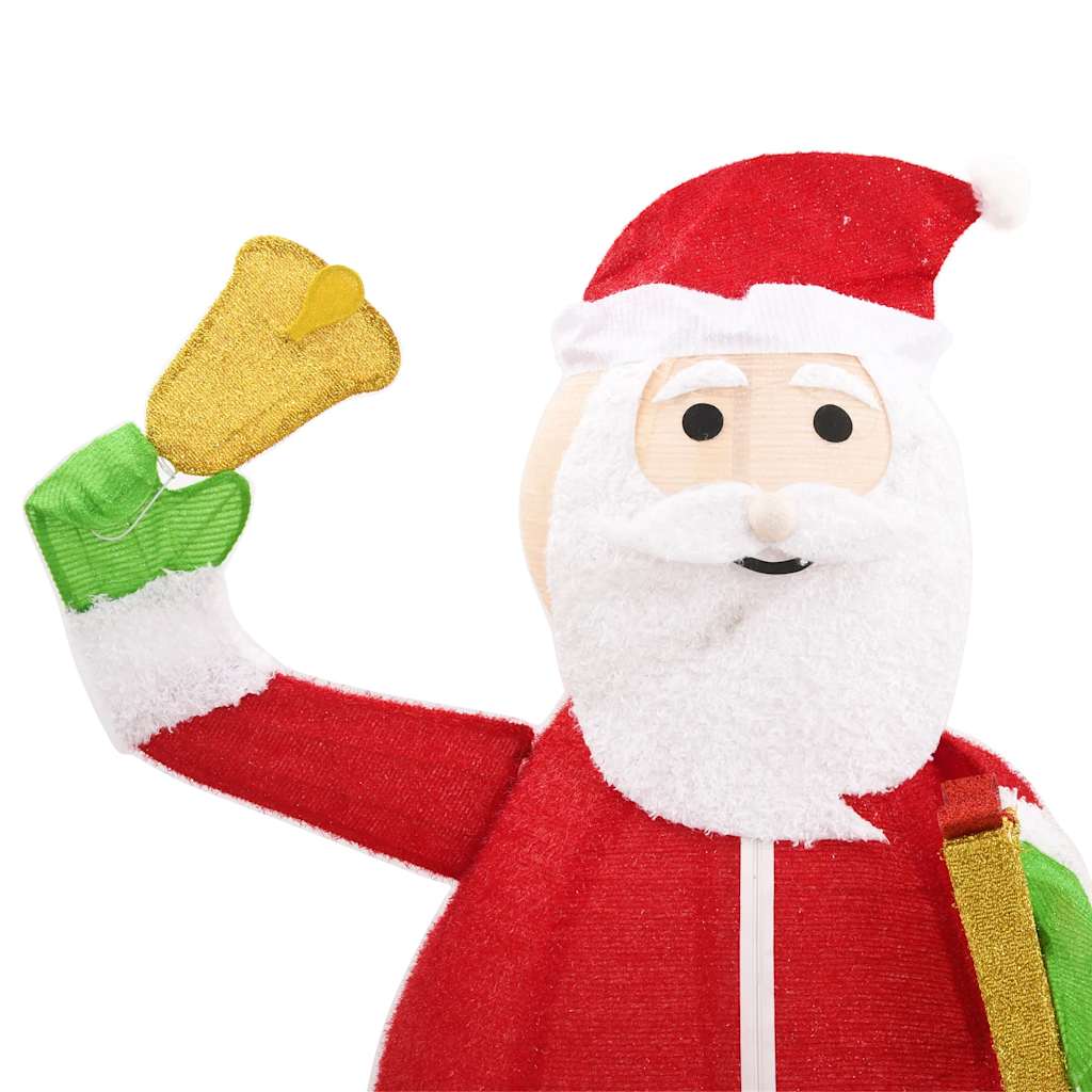 8720286414545_g_en_hd_4 vidaXL Decorative Christmas Santa Claus Figure LED Luxury Fabric 180 cm - Image 6