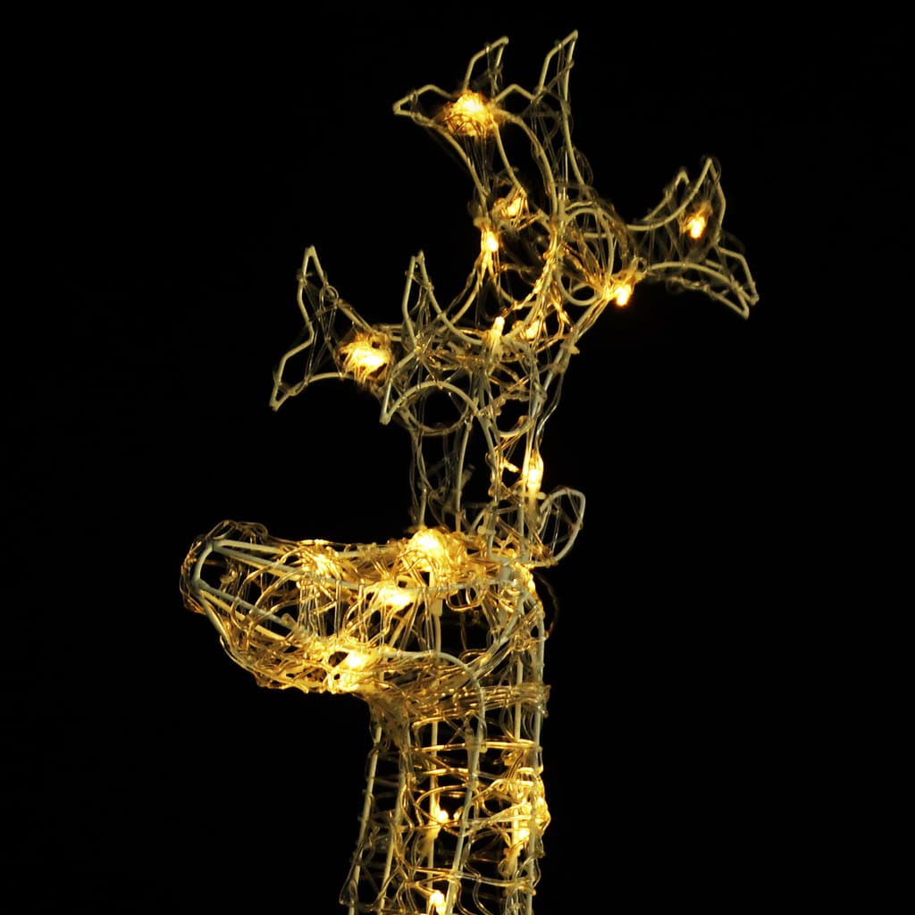 8720286414682_g_en_hd_2 vidaXL Reindeer Christmas Decoration 90 LEDs 60x16x100 cm Acrylic - Image 4