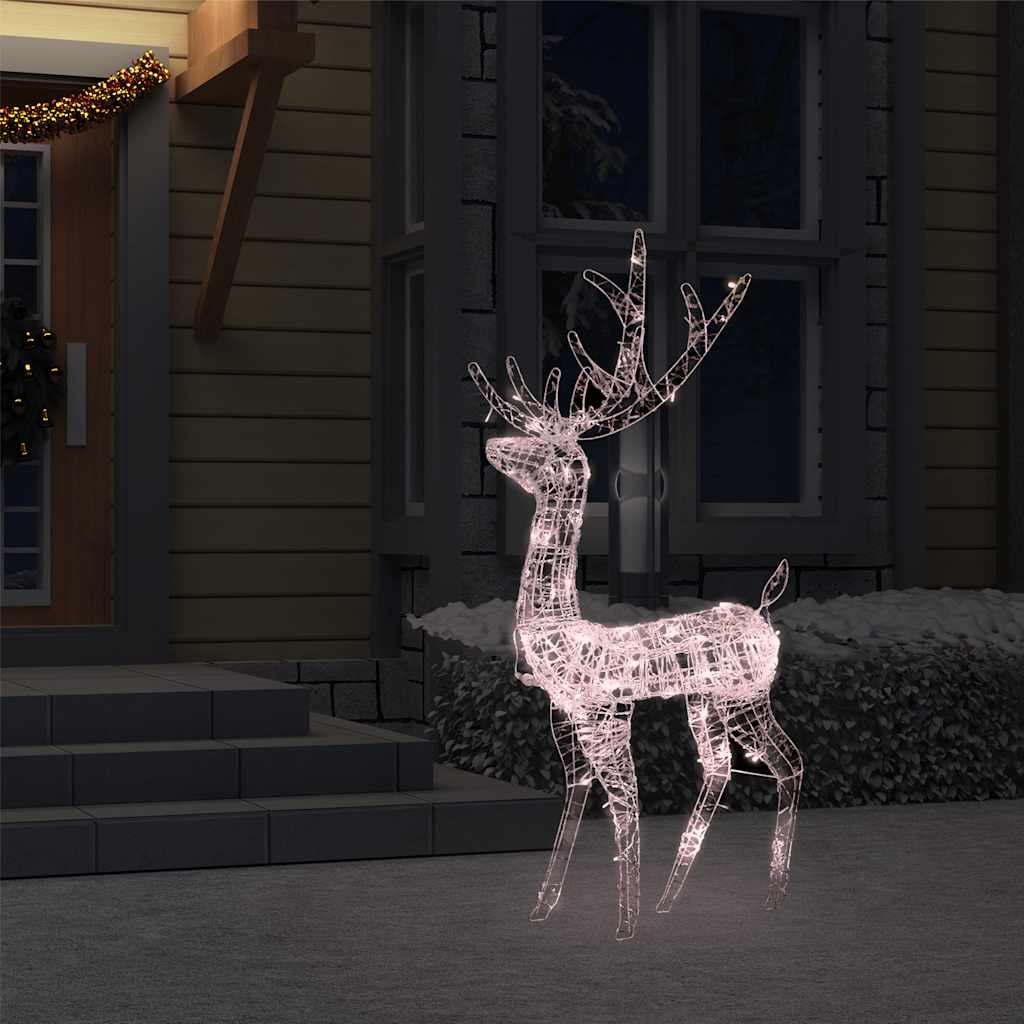 8720286414729_g_en_hd_1 vidaXL Acrylic Reindeer Christmas Decoration 140 LEDs 120 cm Warm White - Image 3