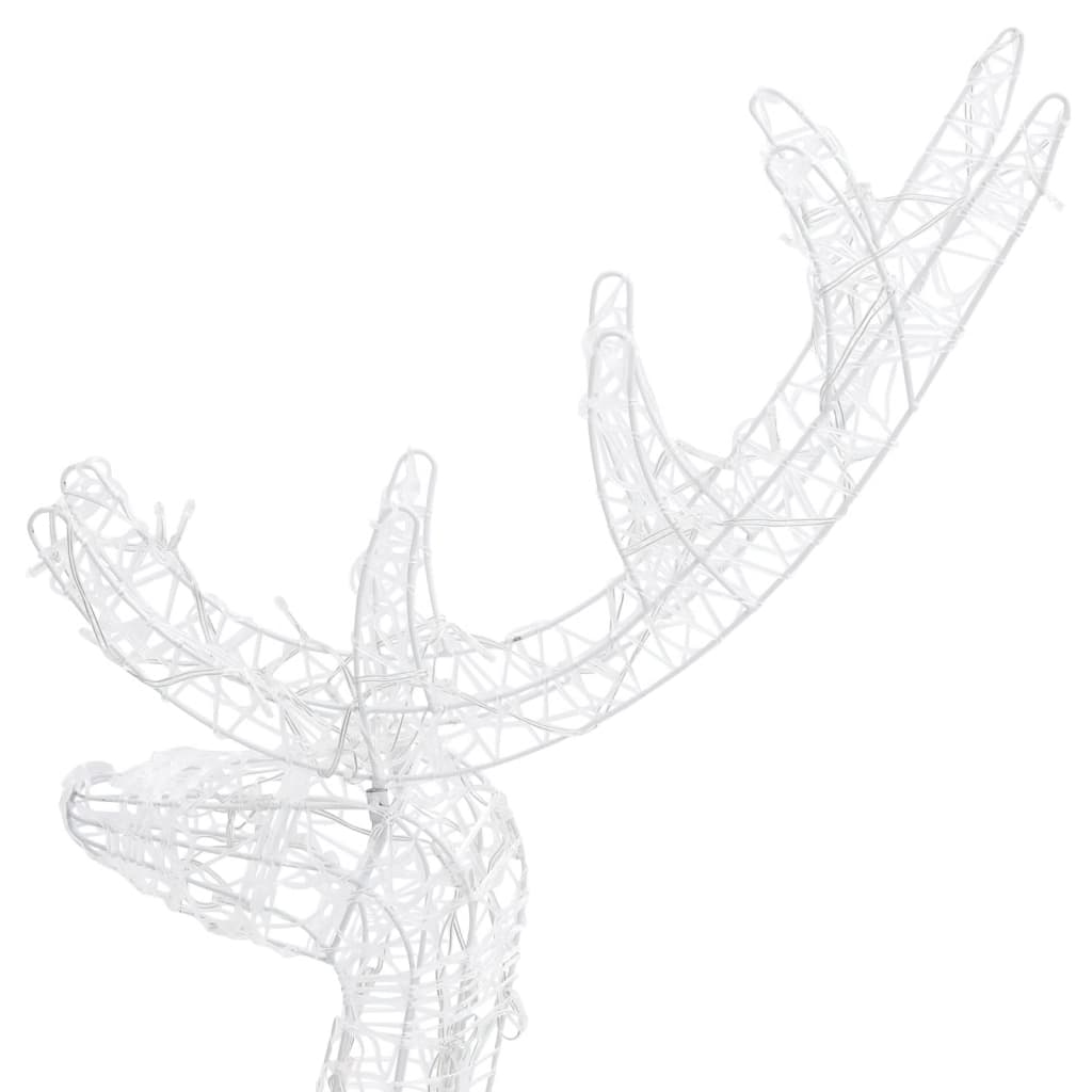 8720286414750_g_en_hd_5 vidaXL Acrylic Reindeer Christmas Decoration 140 LEDs 120 cm Colourful - Image 7