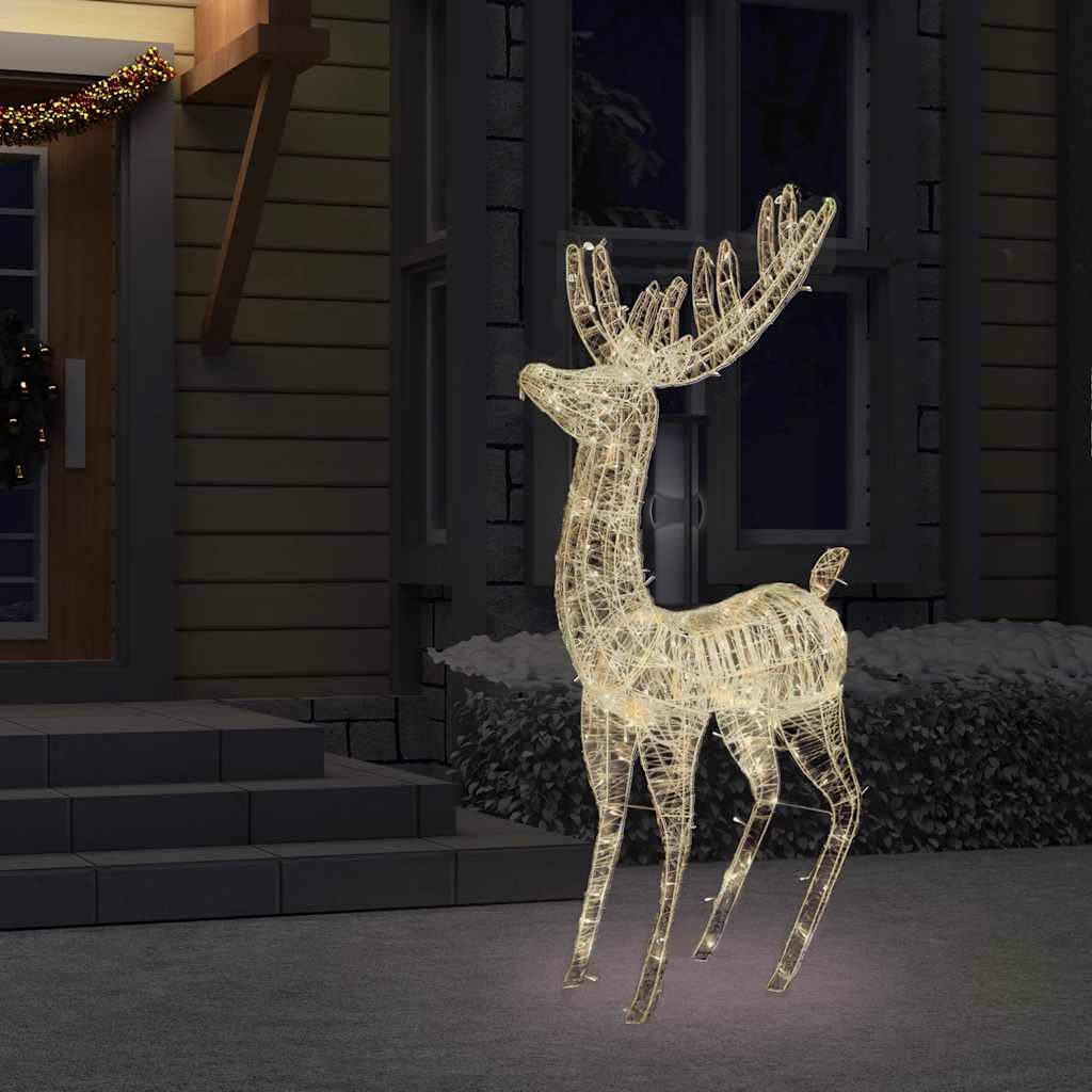 8720286414767_g_en_hd_1 vidaXL XXL Acrylic Christmas Reindeer 250 LED 180 cm Warm White - Image 3