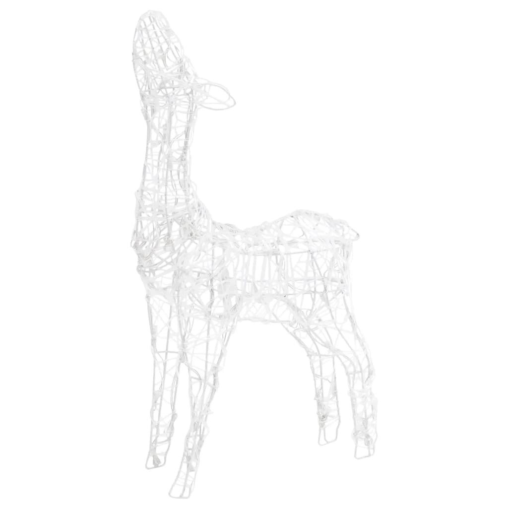 8720286414804_g_en_hd_2 vidaXL Acrylic Reindeer Family Christmas Decoration 160 LED Warm White - Image 4
