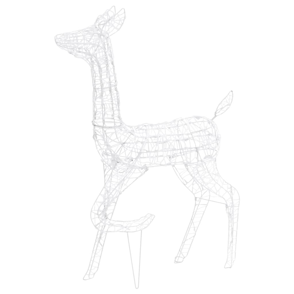 8720286414804_g_en_hd_4 vidaXL Acrylic Reindeer Family Christmas Decoration 160 LED Warm White - Image 6