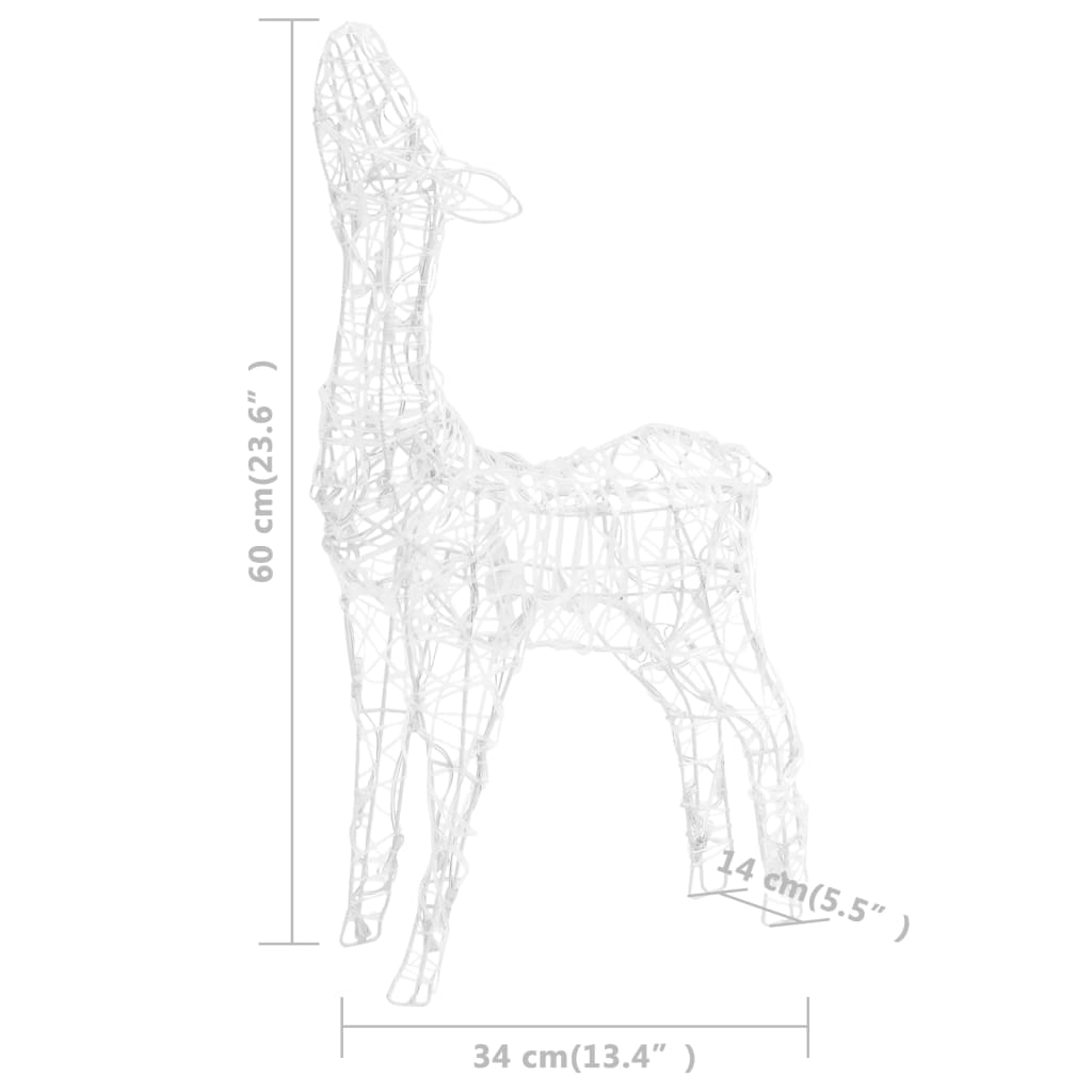 8720286414804_g_en_hd_7 vidaXL Acrylic Reindeer Family Christmas Decoration 160 LED Warm White - Image 9