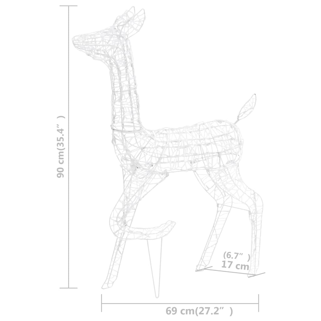 8720286414859_g_en_hd_10 vidaXL Acrylic Reindeer Family Christmas Decoration 300 LED Cold White - Image 12