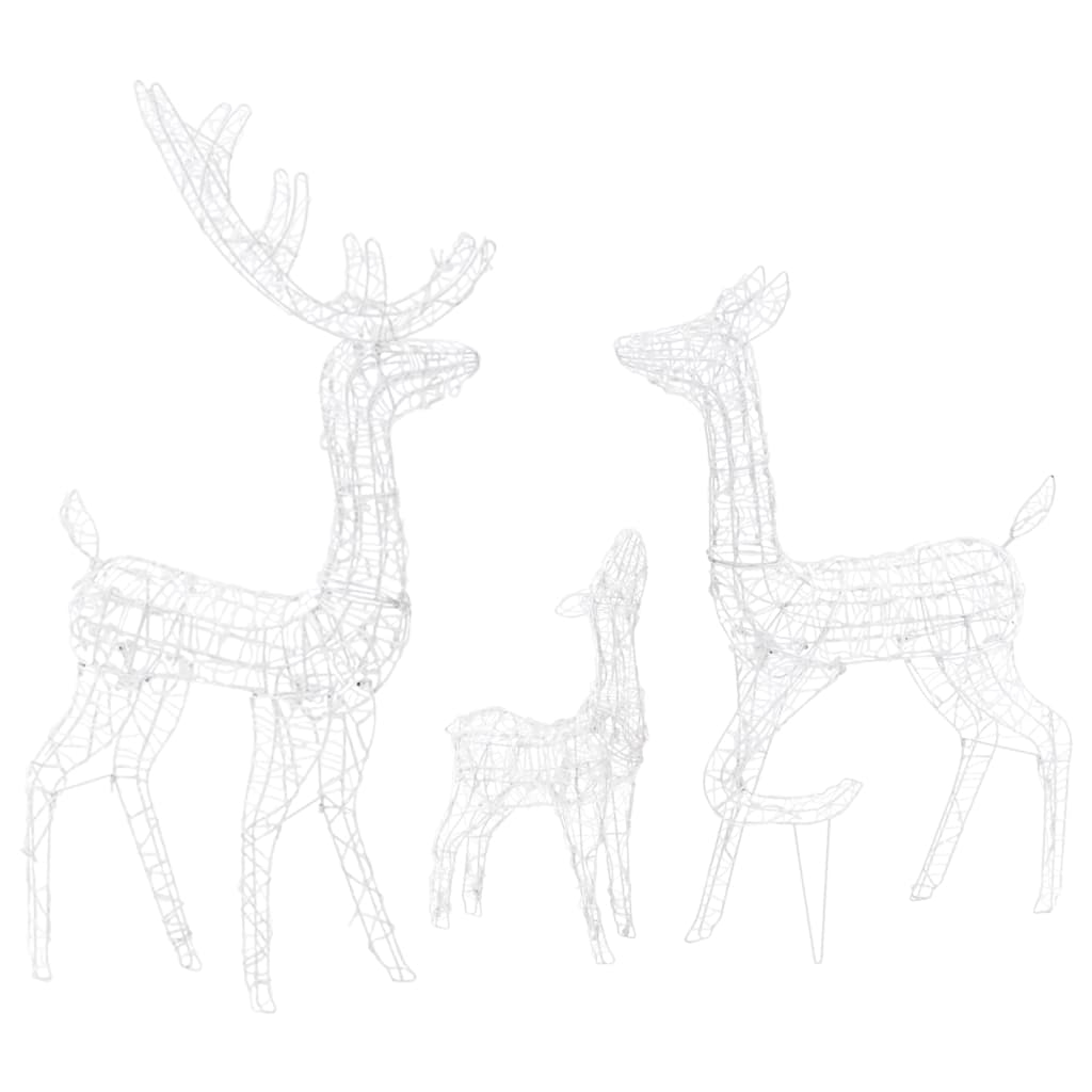 8720286414859_g_en_hd_3 vidaXL Acrylic Reindeer Family Christmas Decoration 300 LED Cold White - Image 5