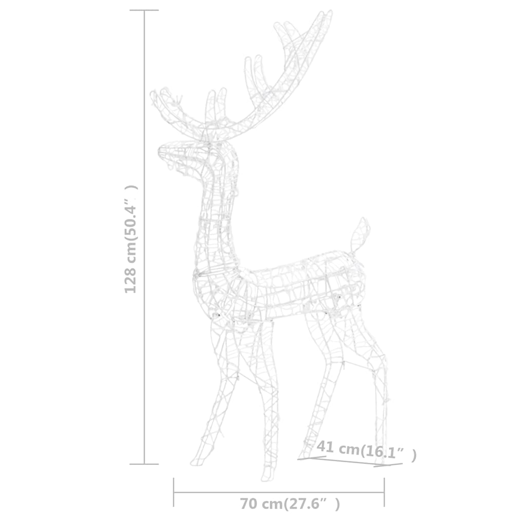 8720286414866_g_en_hd_11 vidaXL Acrylic Reindeer Family Christmas Decoration 300 LED Blue - Image 13