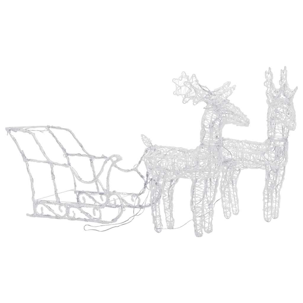 8720286415702_g_en_hd_1 vidaXL Reindeers & Sleigh Christmas Decoration 160 LEDs 130 cm Acrylic - Image 3