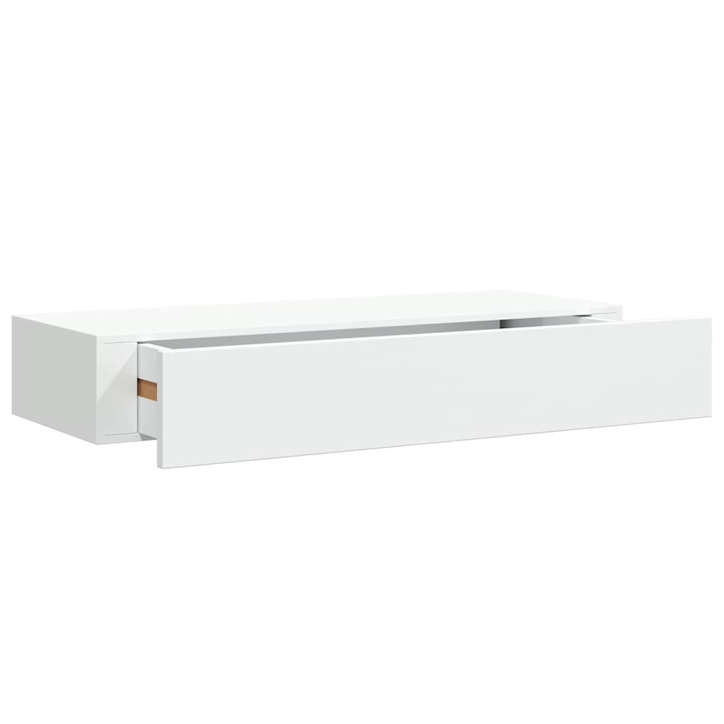 8720286418802_a_en_hd_1 vidaXL Wall-mounted Drawer Shelf White 60x23.5x10 cm MDF - Image 2