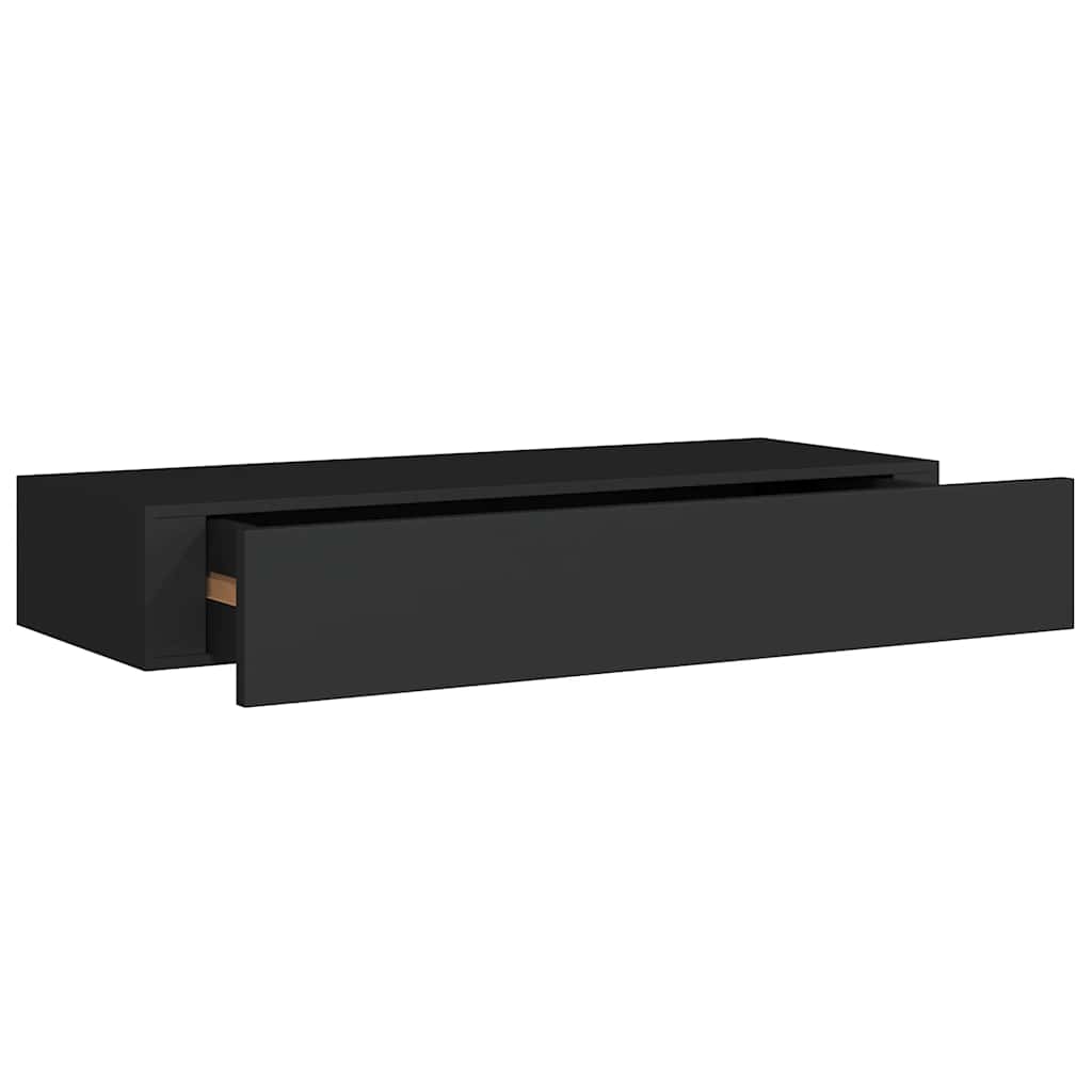 8720286418833_g_en_hd_3 vidaXL Wall-mounted Drawer Shelves 2 pcs Black 60x23.5x10cm MDF - Image 5