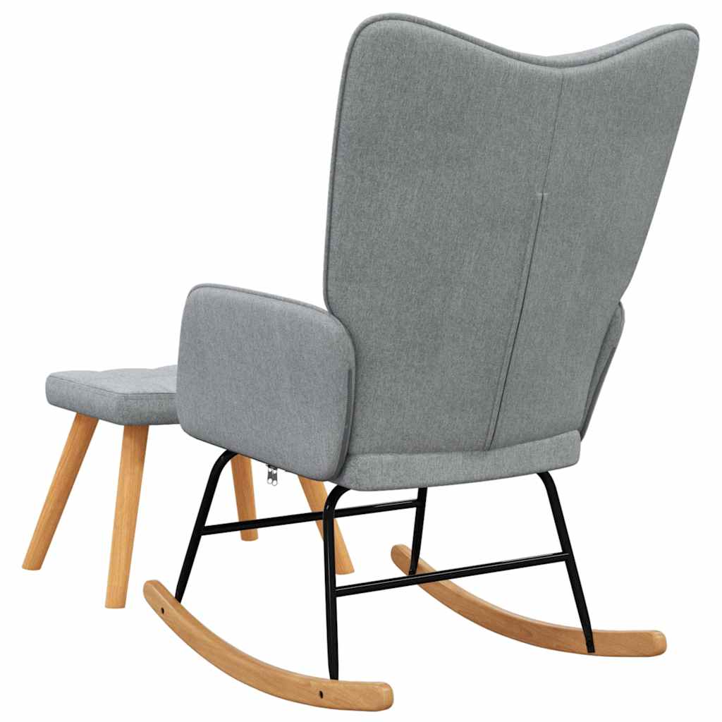 8720286423899_g_en_hd_4 vidaXL Rocking Chair with a Stool Light Grey Fabric - Image 6