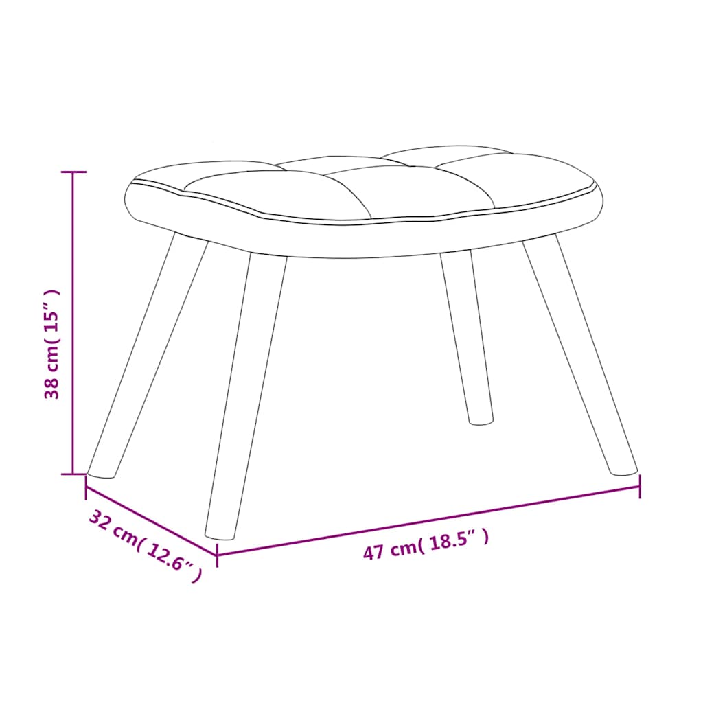 8720286425213_g_en_hd_10 vidaXL Rocking Chair with a Stool Light Grey Velvet - Image 12