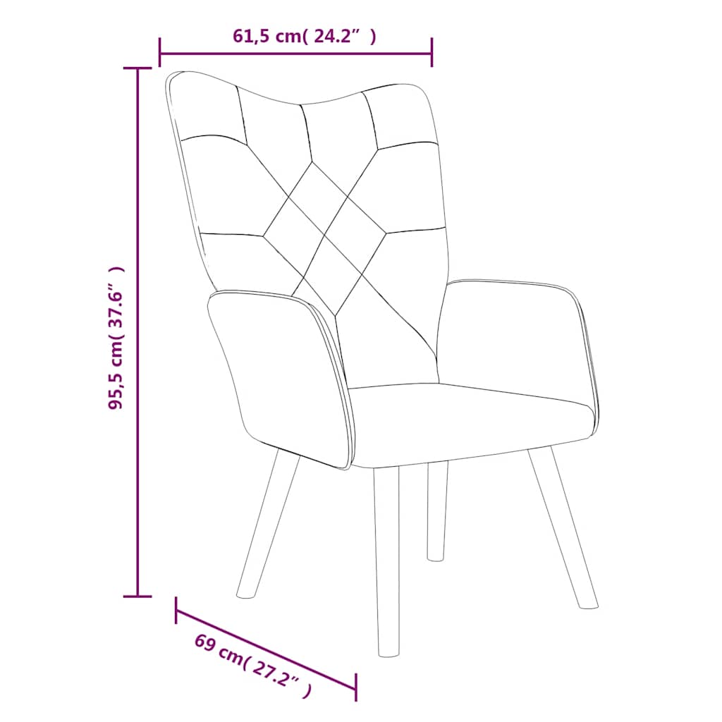8720286425558_g_en_hd_7 vidaXL Relaxing Chair with a Stool Patchwork Fabric - Image 9