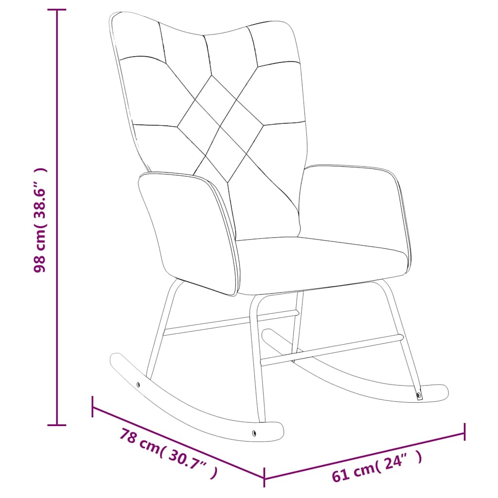 8720286425633_g_en_hd_7 vidaXL Rocking Chair with a Stool Patchwork Fabric - Image 9