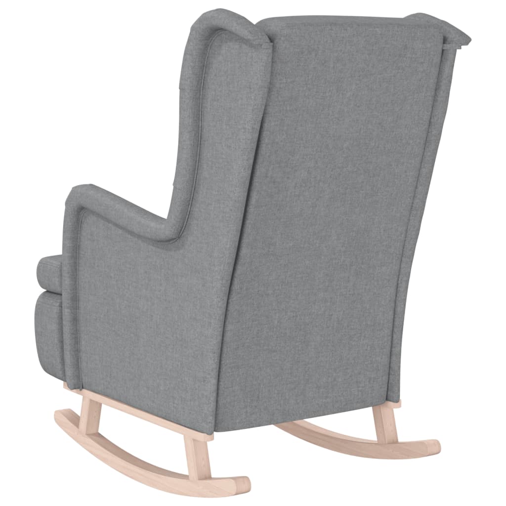 8720286427712_g_en_hd_3 vidaXL Armchair with Solid Rubber Wood Rocking Legs Light Grey Fabric - Image 5