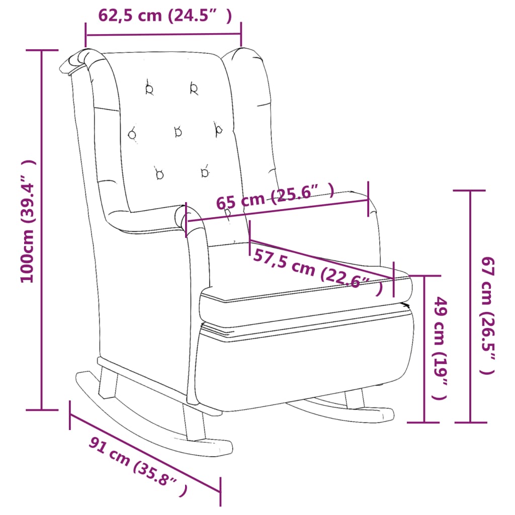 8720286427712_g_en_hd_6 vidaXL Armchair with Solid Rubber Wood Rocking Legs Light Grey Fabric - Image 8