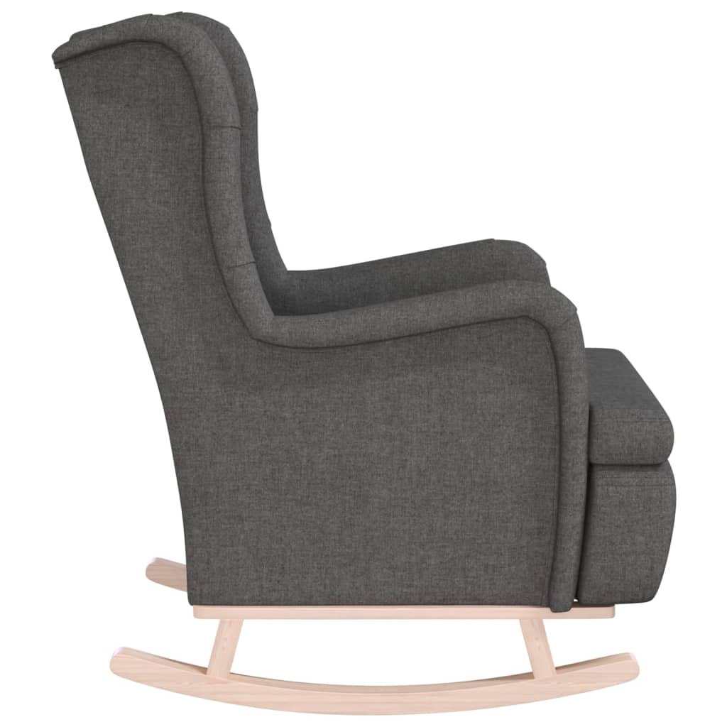 8720286427729_g_en_hd_2 vidaXL Armchair with Solid Rubber Wood Rocking Legs Dark Grey Fabric - Image 4