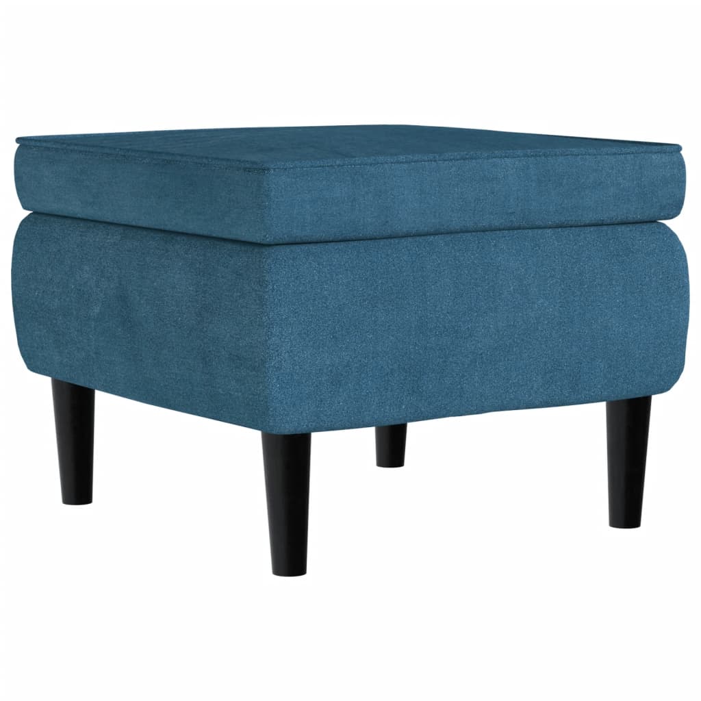 8720286427910_a_en_hd_1 vidaXL Stool with Wooden Legs Blue Velvet - Image 2